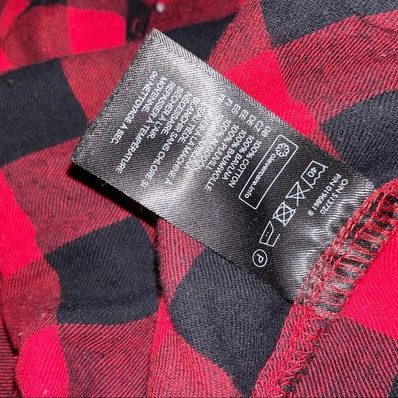 H&M flannel button down - Picture 3 of 4